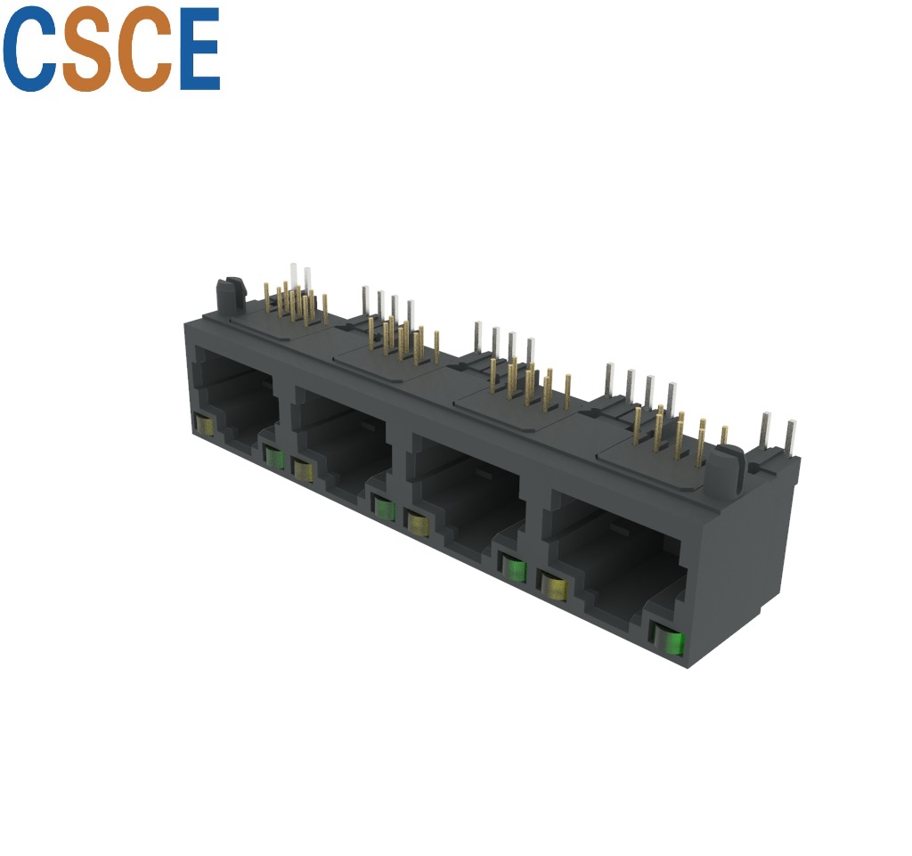 56 LED 1*4 8P8C E型