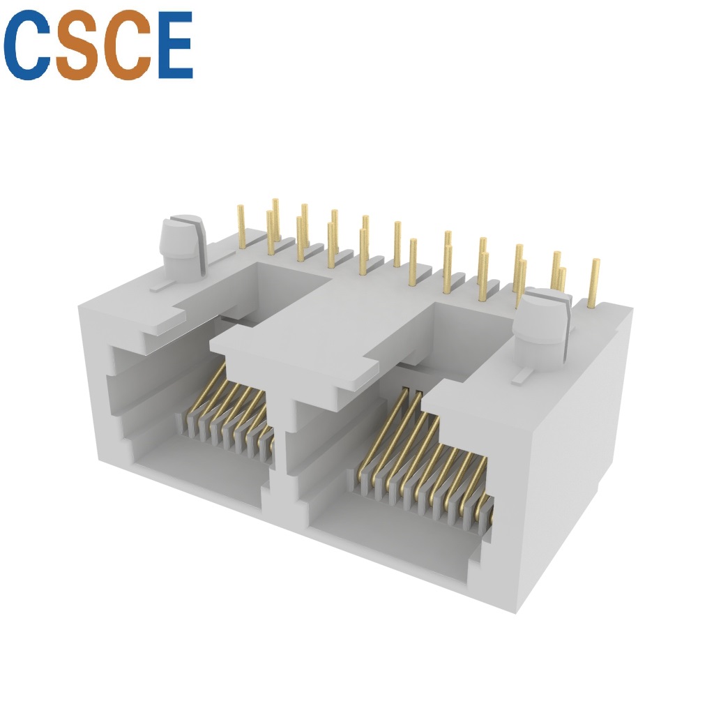 5622 1*2 10P8C B型一體式